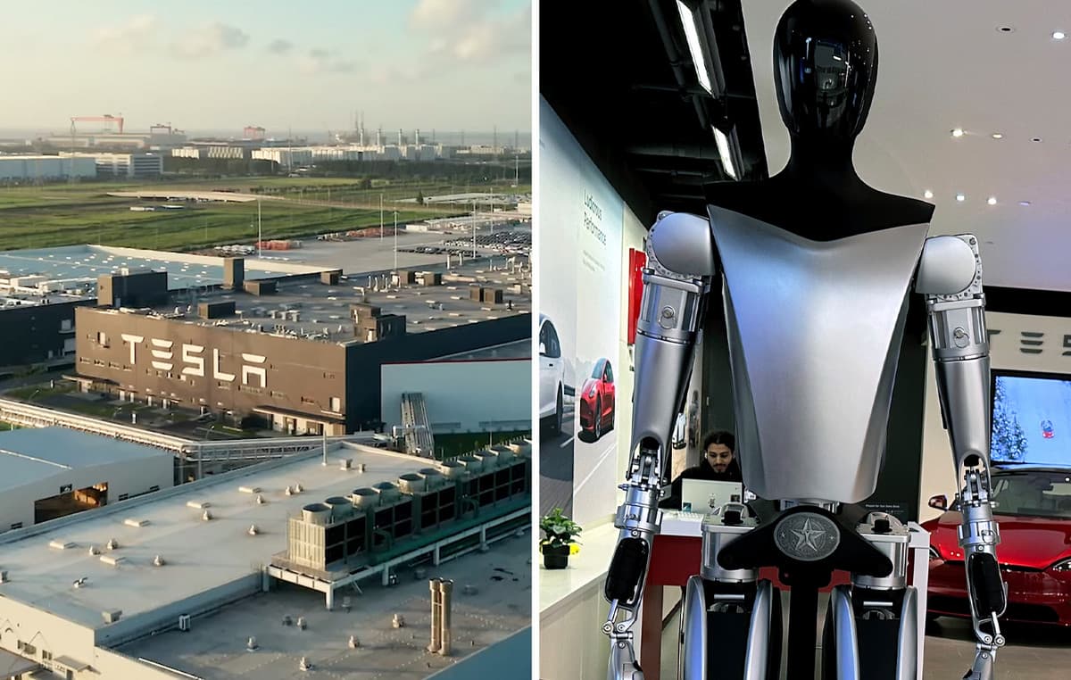 Το ρομπότ Optimus της Tesla παράγεται στη Σαγκάη