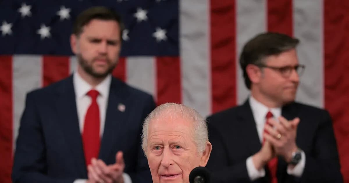 Ο Κάρολος στο Κογκρέσο: Αδιάρρηκτος ο δεσμός ΗΠΑ και Βρετανίας