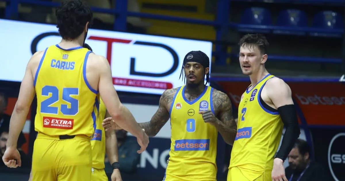 Το Περιστέρι νίκησε τον Άρη 78-75 και παρέμεινε στην 5άδα της GBL