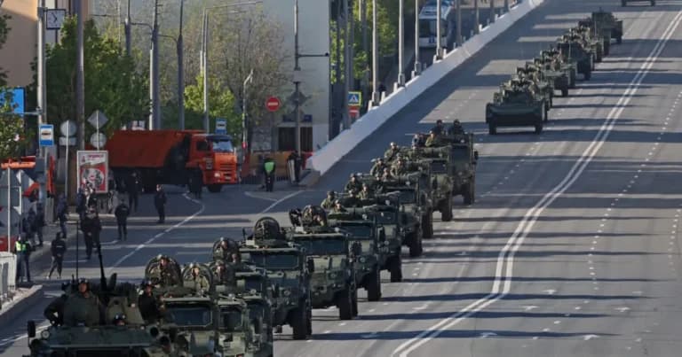 Η παρέλαση Νίκης της Μόσχας χωρίς τανκς και πυραύλους