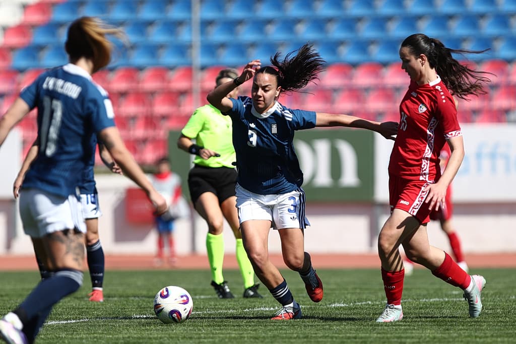 Η Εθνική Γυναικών αντιμετωπίζει τη Μολδαβία στη Νέα Σμύρνη