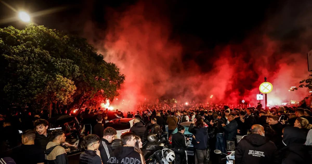 Η φιέστα του ΟΦΗ στο Ηράκλειο: Πορεία με το Κύπελλο