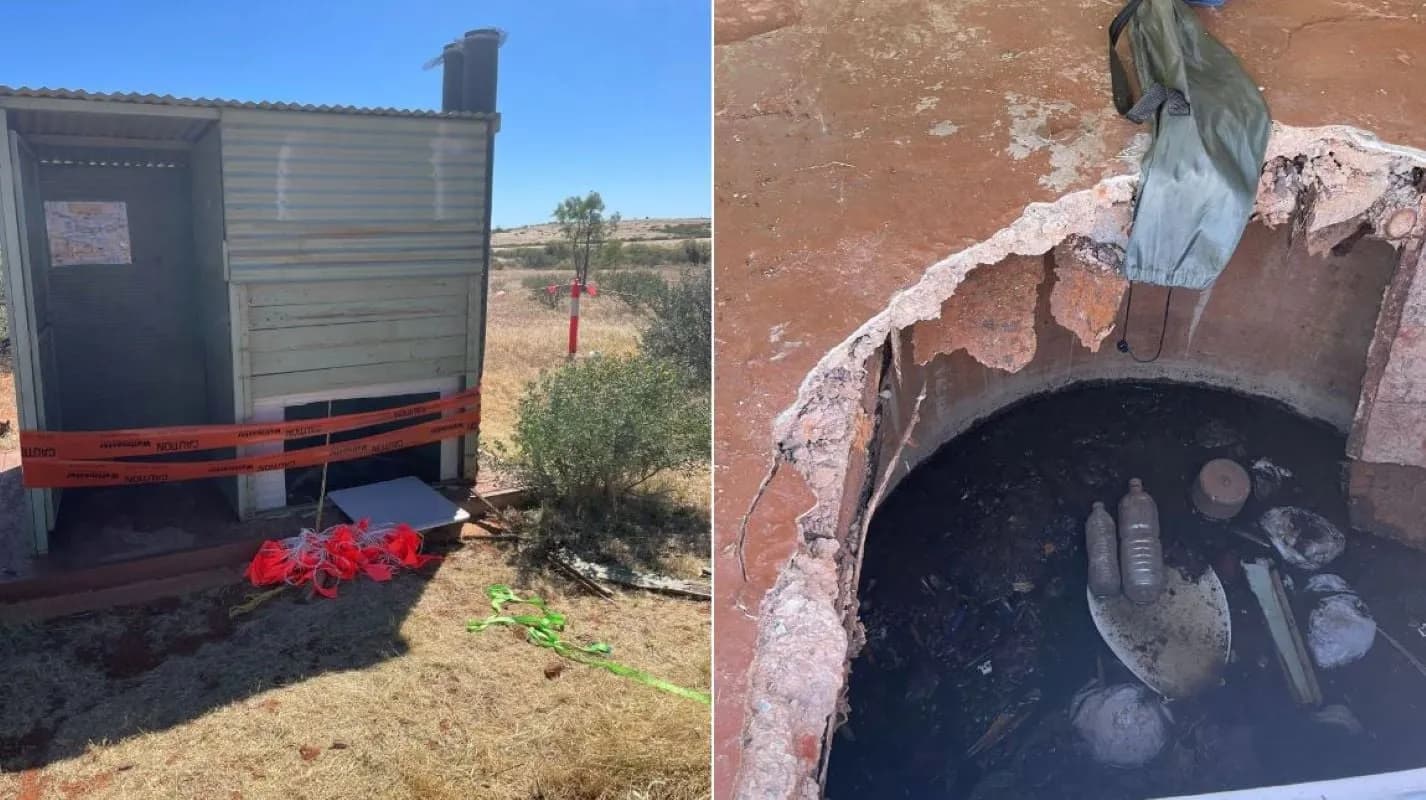 Η γυναίκα που έπεσε σε λάκκο τουαλέτας στην Αυστραλία