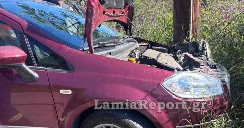 Σοβαρό τροχαίο στα Καμένα Βούρλα με 80χρονο οδηγό