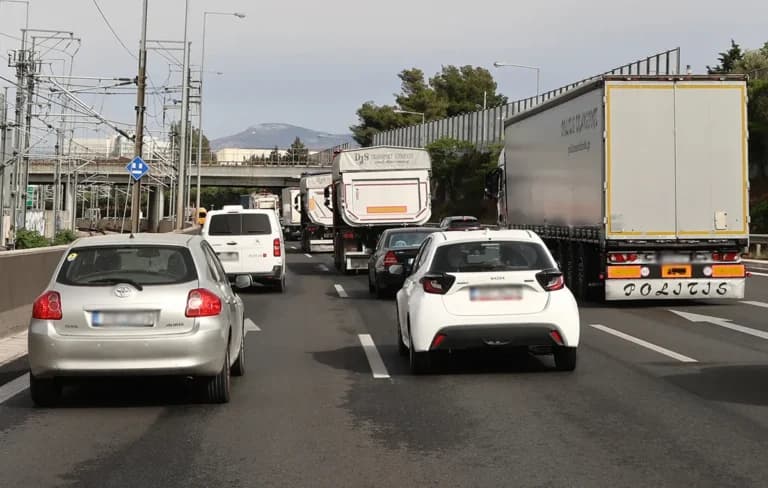 Η κίνηση στον Κηφισό «έμφραγμα» την Τετάρτη