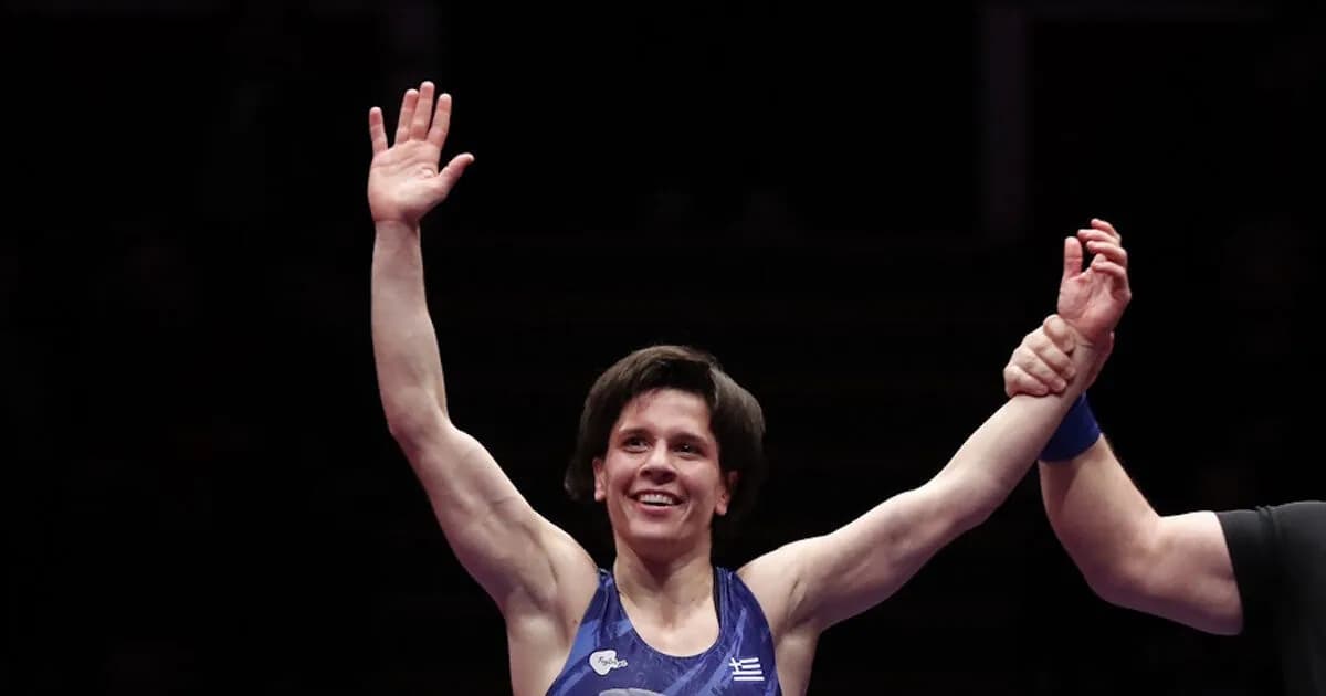 Η Μαρία Πρεβολαράκη κατακτά ασήμι στο Ευρωπαϊκό Πάλης