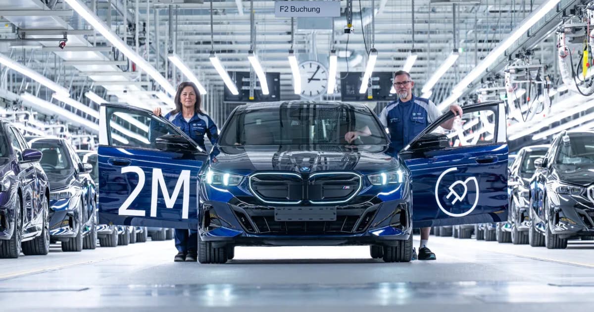 Το BMW Group ξεπέρασε τα 2 εκατομμύρια ηλεκτρικά οχήματα
