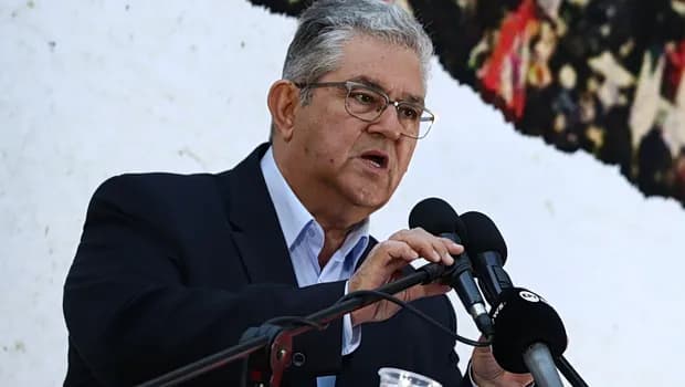 Ο Κουτσούμπας επιτίθεται στην κυβέρνηση Μητσοτάκη