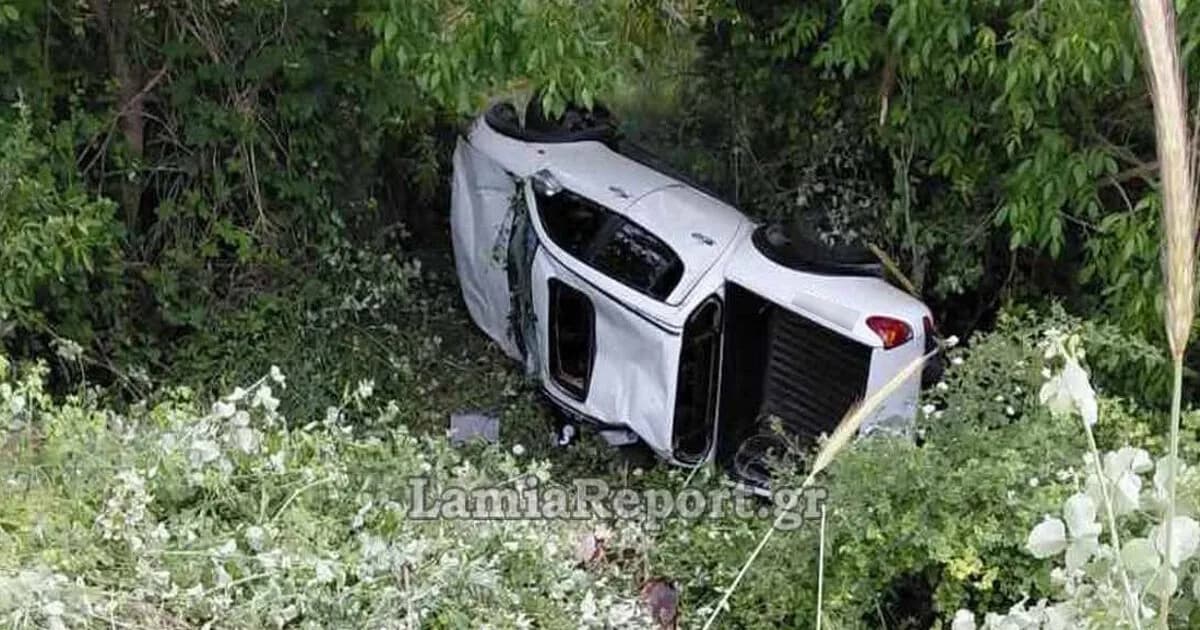 Τροχαίο στη Φθιώτιδα: Αγροτικό έκανε τούμπες σε χωράφια