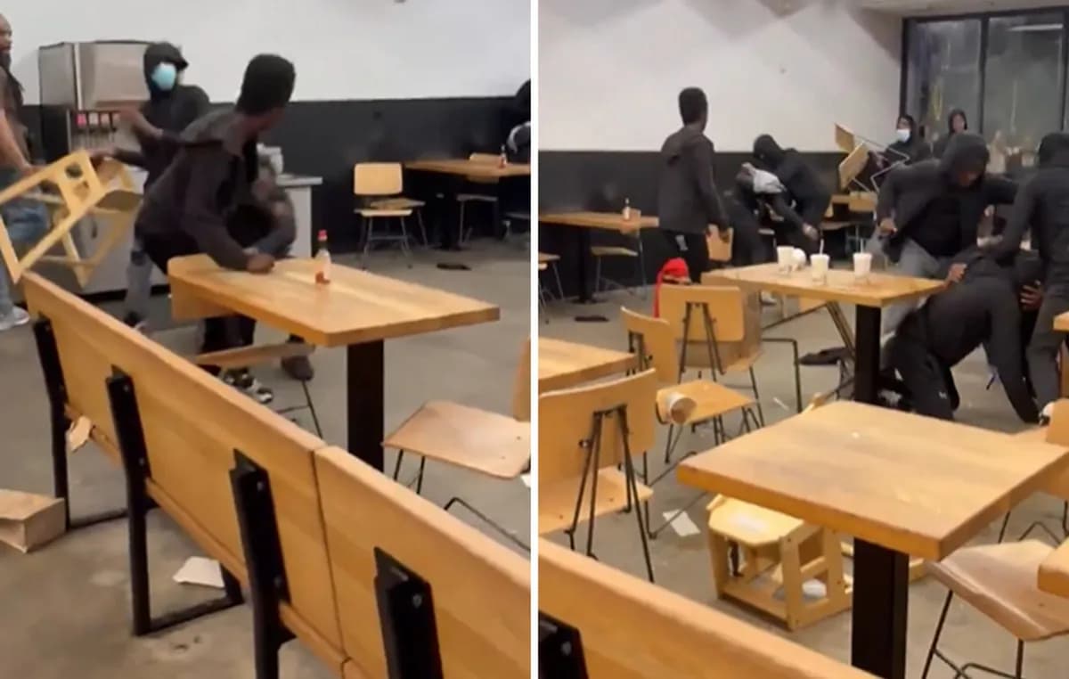 Άγριο ξύλο σε Chipotle της Ουάσινγκτον από εφήβους