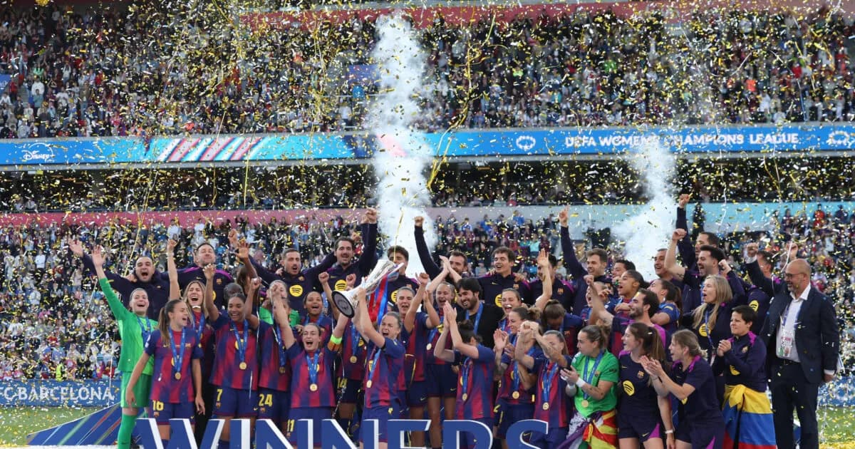 Η Μπαρτσελόνα κατακτά το Champions League Γυναικών