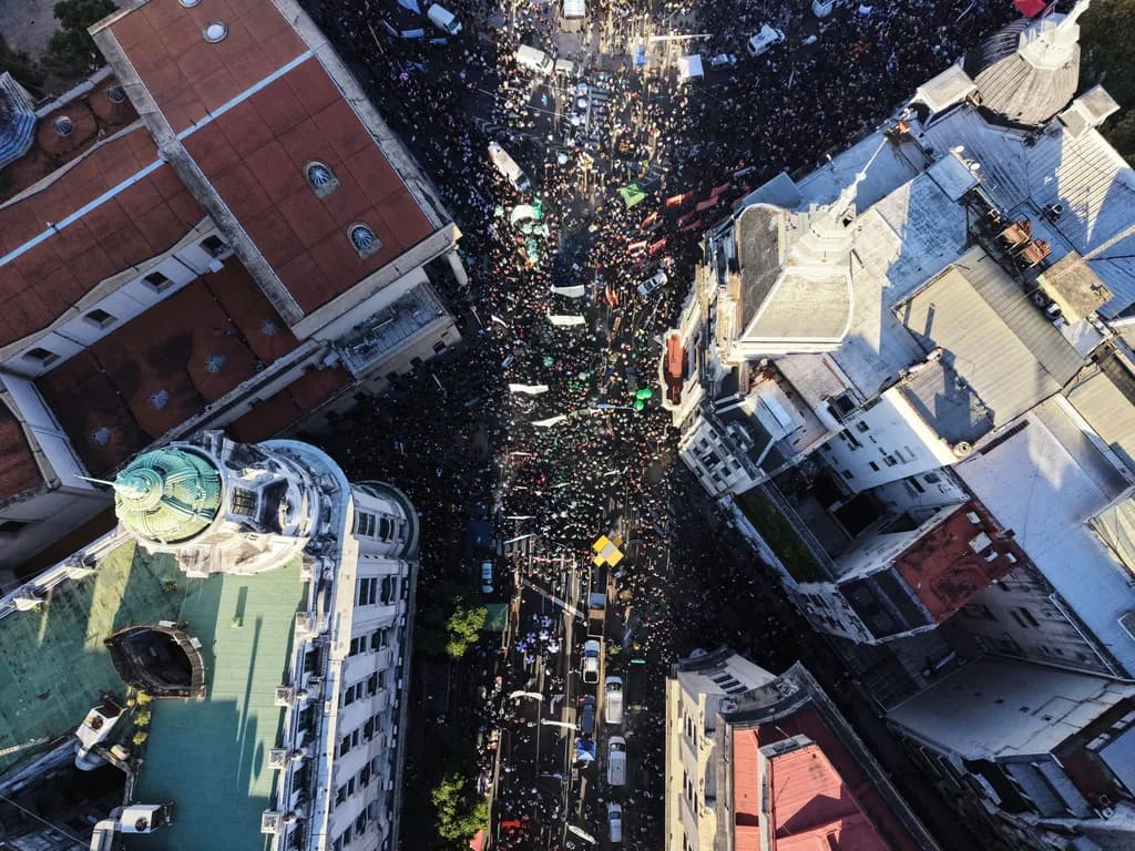 Η Αργεντινή στους δρόμους για το δημόσιο πανεπιστήμιο
