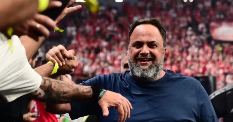 Ο Μαρινάκης στο κορυφαίο UEFA Champions League Dinner