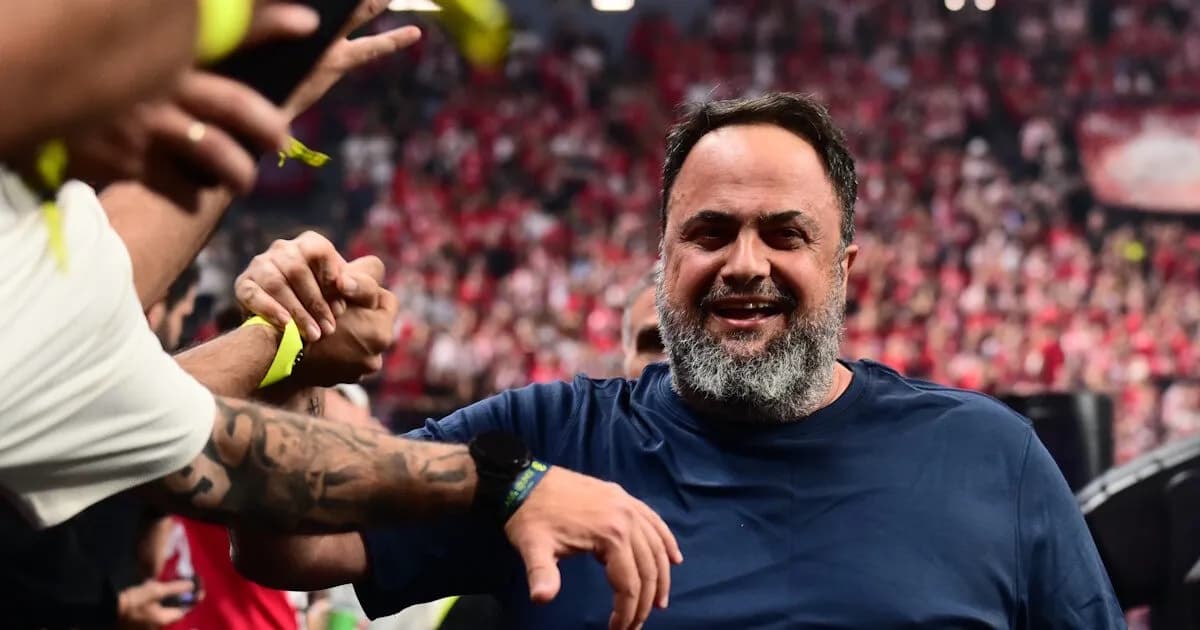 Ο Μαρινάκης στο κορυφαίο UEFA Champions League Dinner