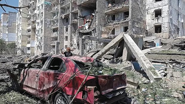 Η Οδησσός δέχθηκε ρωσική επίθεση με drones σε κατοικίες
