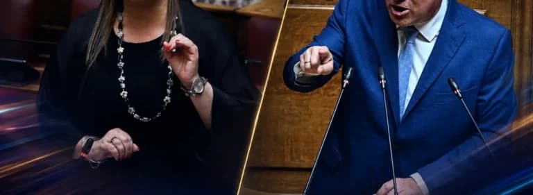 Η Κωνσταντοπούλου καταγγέλλει παρακράτος   Άγρια κόντρα με Γεωργιάδη στη Βουλή