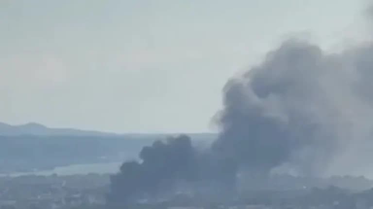 Φωτιά στην Πάτρα κοντά στις εγκαταστάσεις της Pirelli