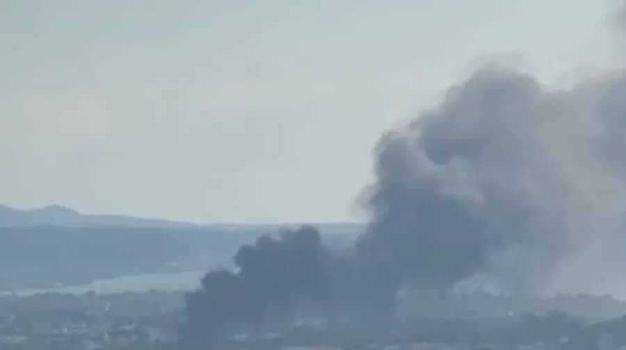 Φωτιά στην Πάτρα κοντά στις εγκαταστάσεις της Pirelli