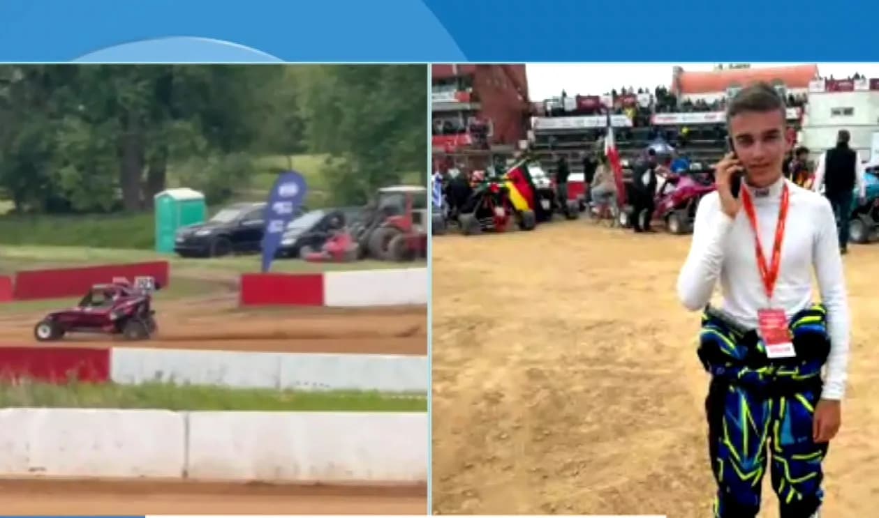 Ο 15χρονος Ηλιόπουλος λάμπει στο Ευρωπαϊκό Autocross