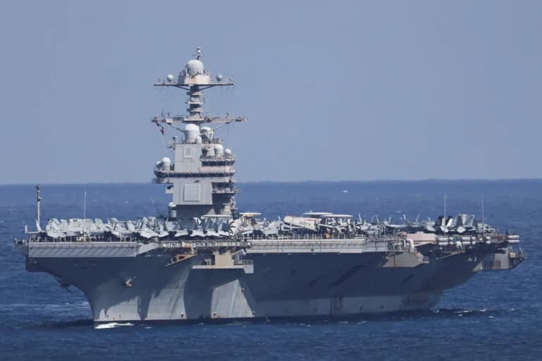 Το USS Gerald Ford εγκαταλείπει τη Μεσόγειο μετά από 10 μήνες
