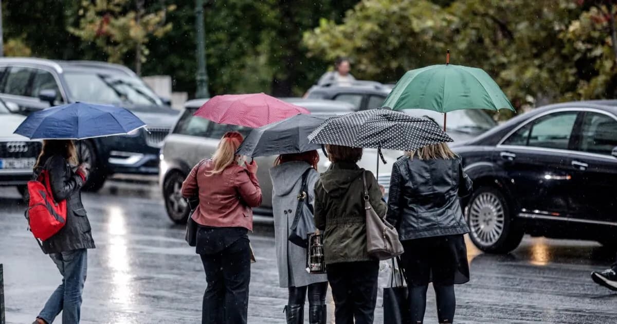Άστατος ο καιρός σήμερα Πέμπτη με βροχές και καταιγίδες