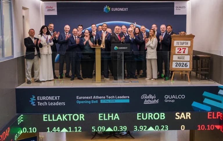 Η Bally s Intralot και η Qualco στους Euronext Tech Leaders