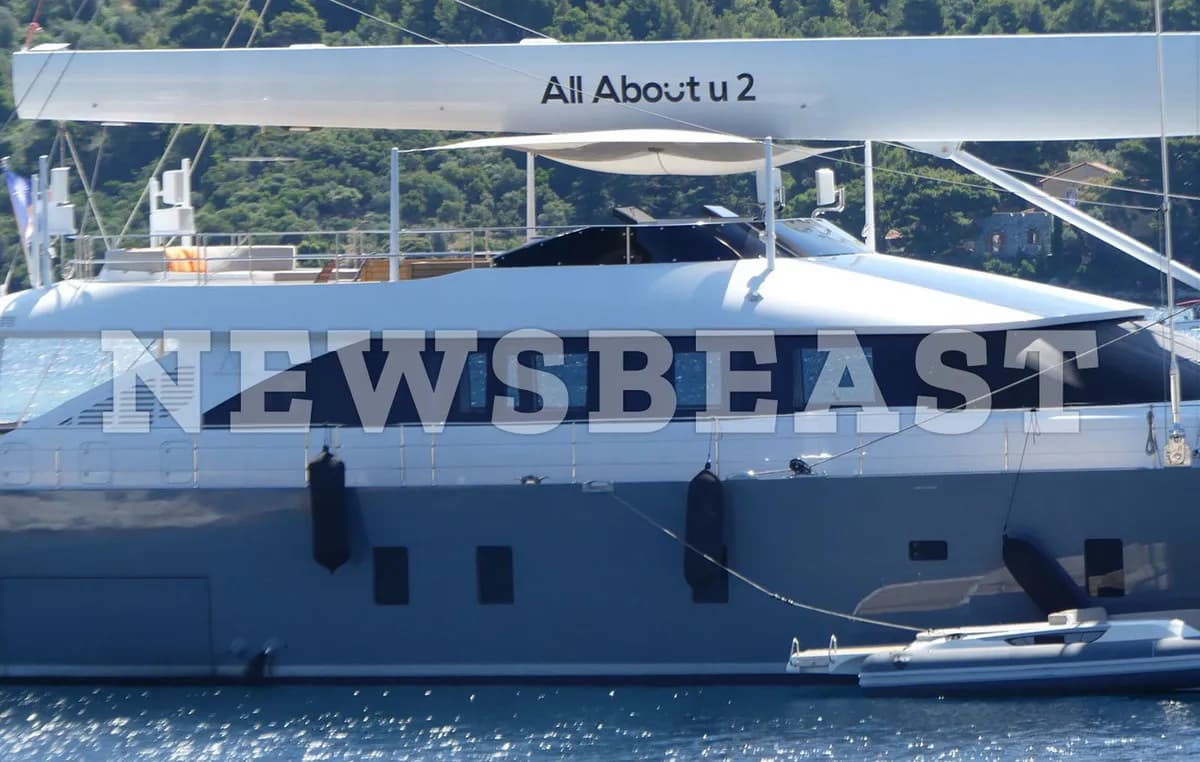 Το superyacht All About U 2 του Ron Zuckerman στο Αιγαίο