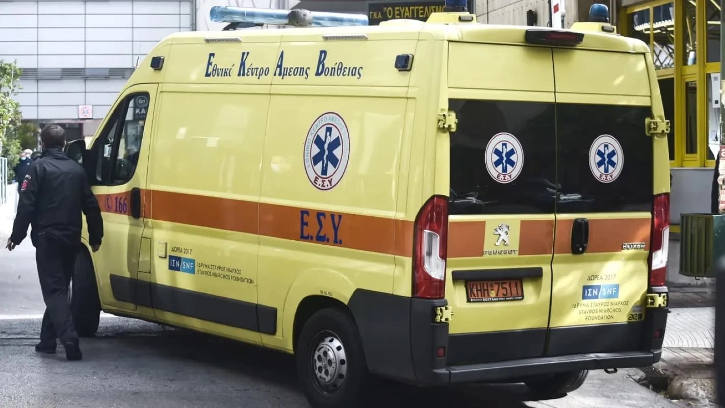 Τροχαίο έξω από Λύκειο Ηρακλείου: 16χρονος τραυματίας