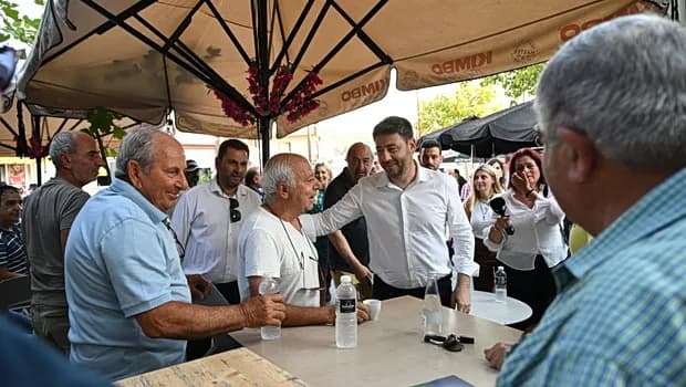 Ο Ανδρουλάκης στη Ρόδο: «Ώρα πολιτικής αλλαγής»