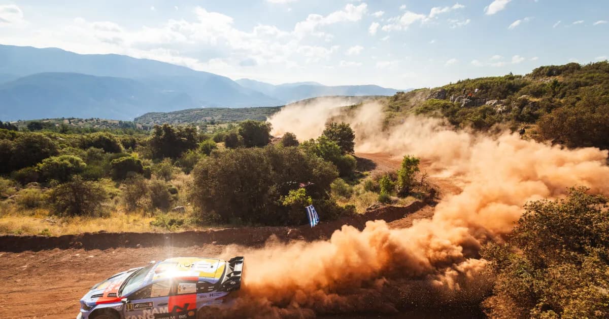 Ο Νεβίλ προηγείται στο ΕΚΟ Ράλλυ Ακρόπολις με 9,7 δευτερόλεπτα