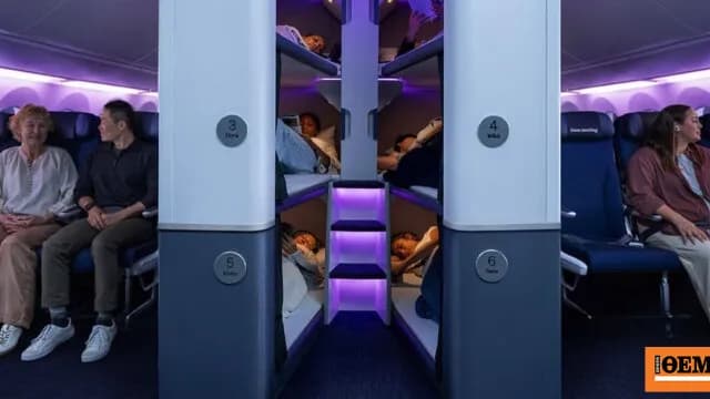 Η Air New Zealand παρουσίασε καμπίνες ύπνου στα αεροσκάφη