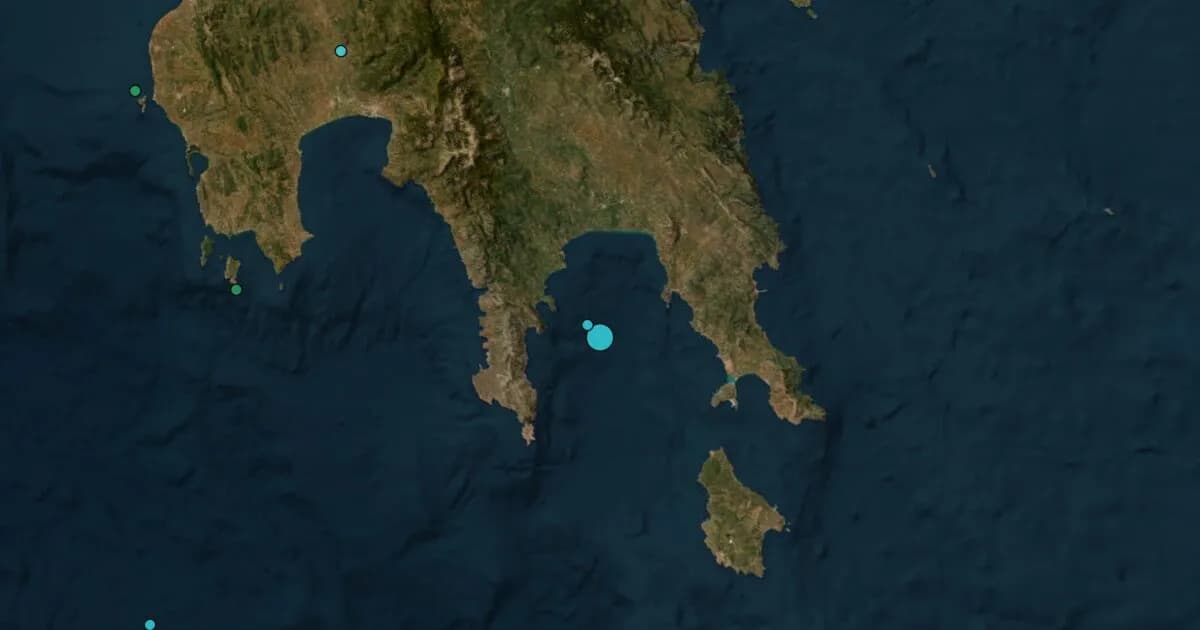 Σεισμός 4,2 Ρίχτερ στη Λακωνία το πρωί της Τρίτης