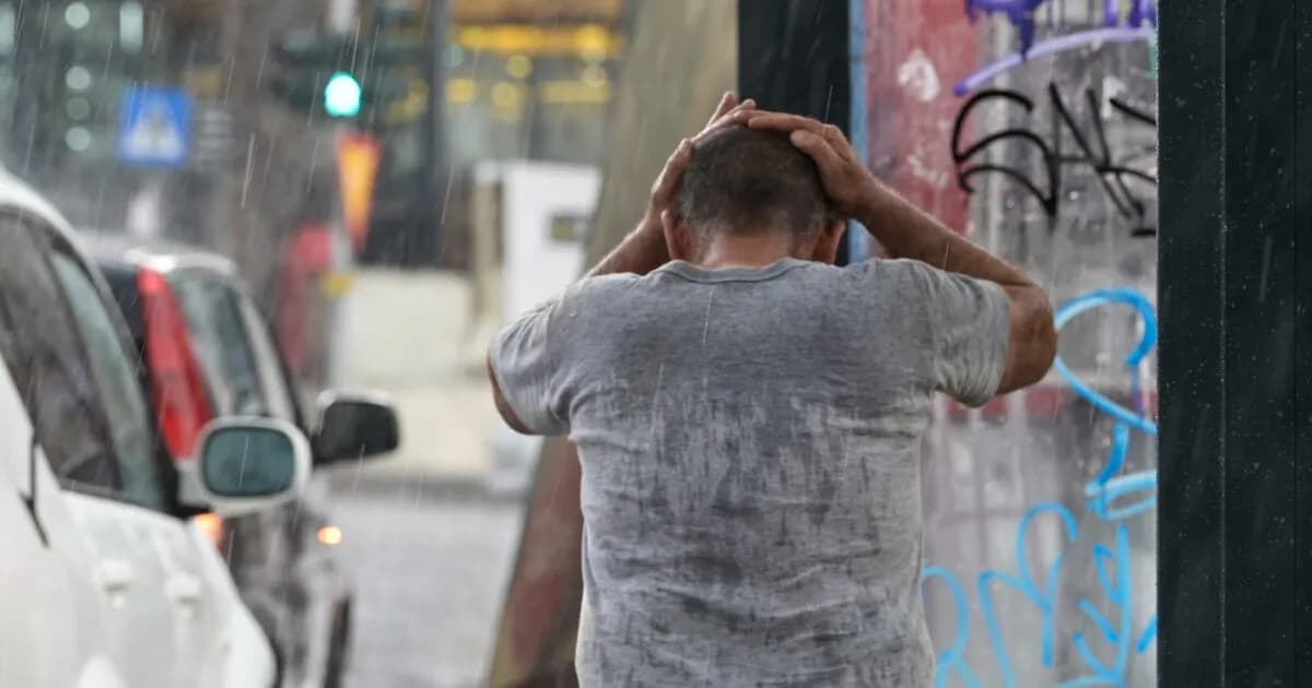 Καιρός σήμερα: Βροχές και καταιγίδες από Αττική ως Θεσσαλία