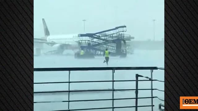 Τρία αεροσκάφη της Air India με ζημιές στο αεροδρόμιο Δελχί