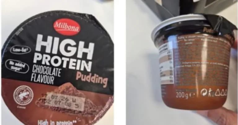Ο ΕΦΕΤ ανακαλεί πουτίγκα σοκολάτας MILBONA από Lidl