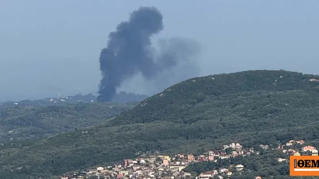 Φωτιά στα Τσαΐρια Θεσσαλονίκης – Ήχησε το 112 για τους καπνούς