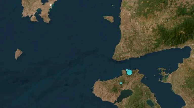 Σεισμός 3,6 Ρίχτερ κοντά στη Μήθυμνα Λέσβου