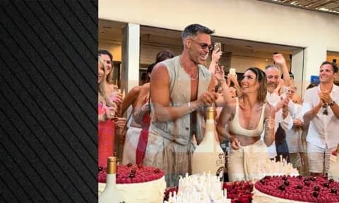 Το γαμήλιο πάρτι της Αθηνάς Οικονομάκου στην Πάρο