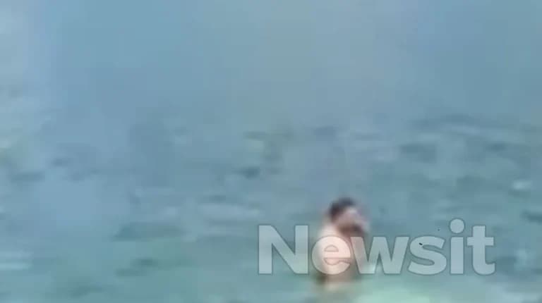 Ελικόπτερο Bell κατέπεσε στη λίμνη Αώου στο Μέτσοβο
