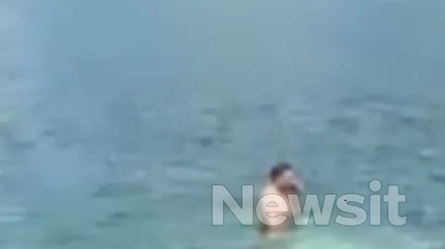 Ελικόπτερο Bell κατέπεσε στη λίμνη Αώου στο Μέτσοβο