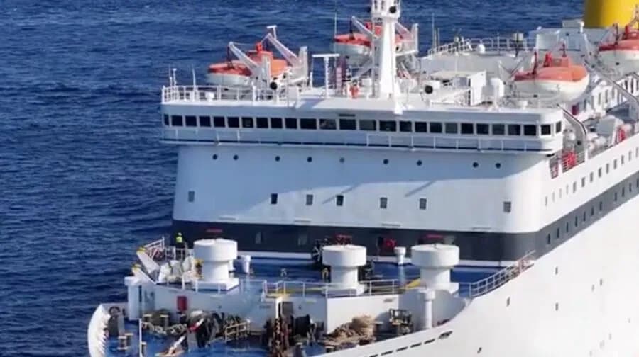 Το Κίσσαμος προσάραξε στη Μήλο με 1.246 επιβάτες