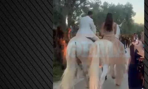 Ο Μπάχι Χούρι παντρεύτηκε στην Αθήνα με λιβανέζικα έθιμα