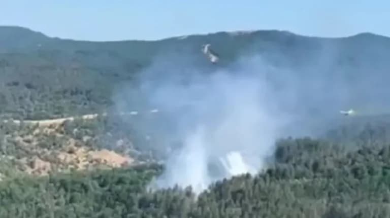 Φωτιά στον Έβρο: Μάχη με τις φλόγες στο Μέγα Δέρειο