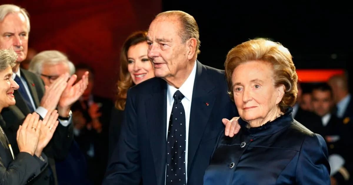 Πέθανε η Μπερναντέτ Σιράκ, πρώην πρώτη κυρία της Γαλλίας