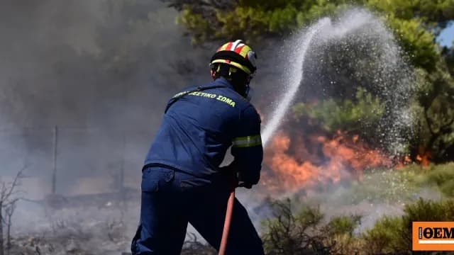 Πορτοκαλί συναγερμός πυρκαγιάς το Σάββατο σε 5 Περιφέρειες