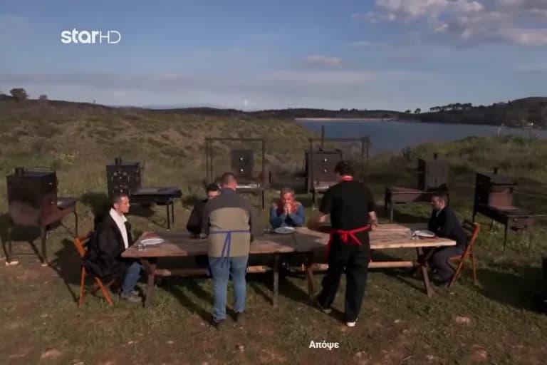 Η κόκκινη μπριγάδα κερδίζει το MasterChef στη λίμνη Μαραθώνα