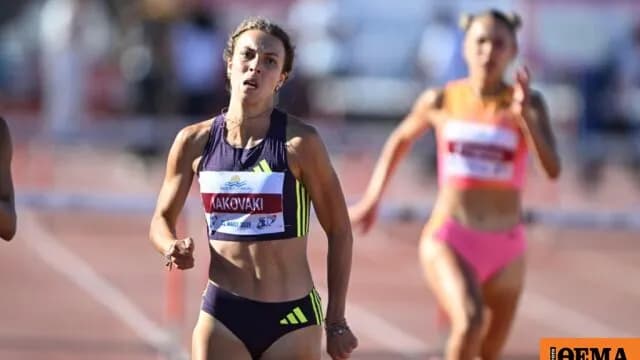 Η Ελένη Ιακωβάκη σπάει δύο πανελλήνια ρεκόρ στα 400μ. εμπόδια