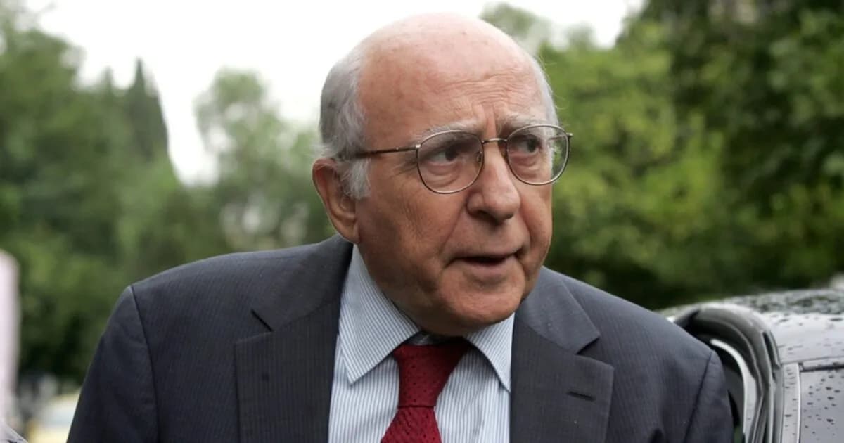 Πέθανε ο Γιώργος Σουφλιάς σε ηλικία 85 ετών — Ιστορικό στέλεχος της Νέας Δημοκρατίας