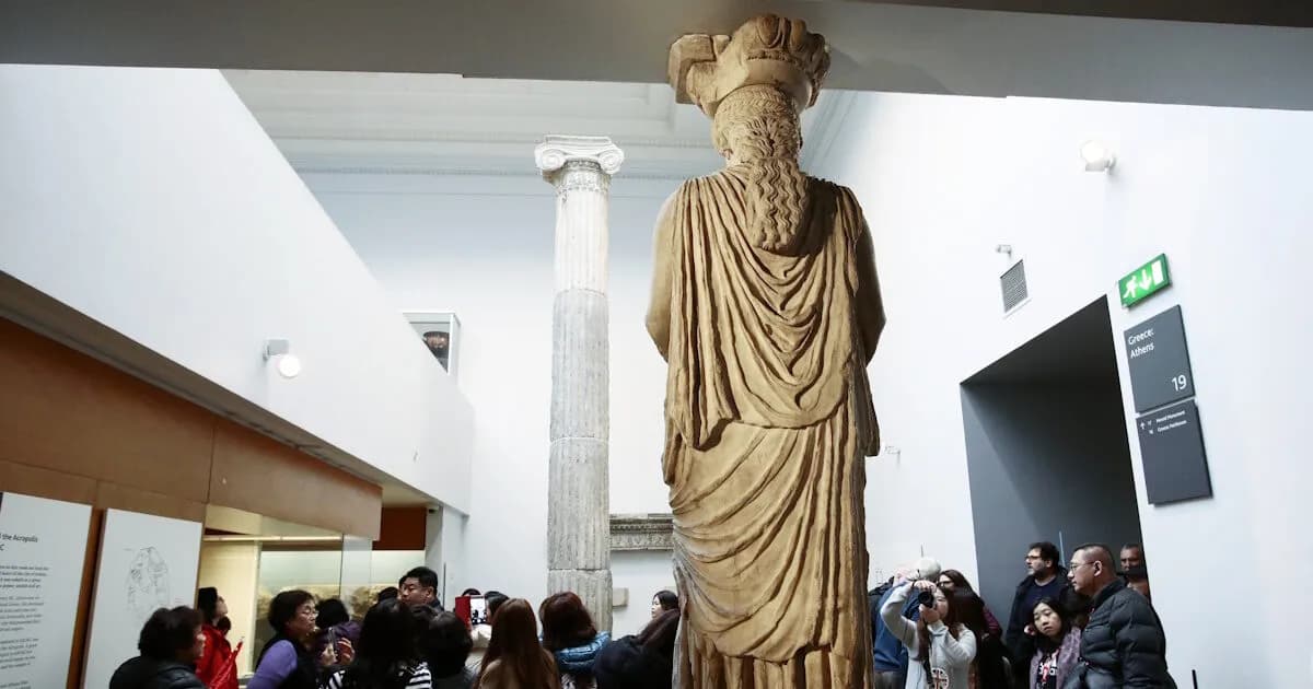 Ο Μπέρναμ αναζωπυρώνει το αίτημα για τα Γλυπτά του Παρθενώνα