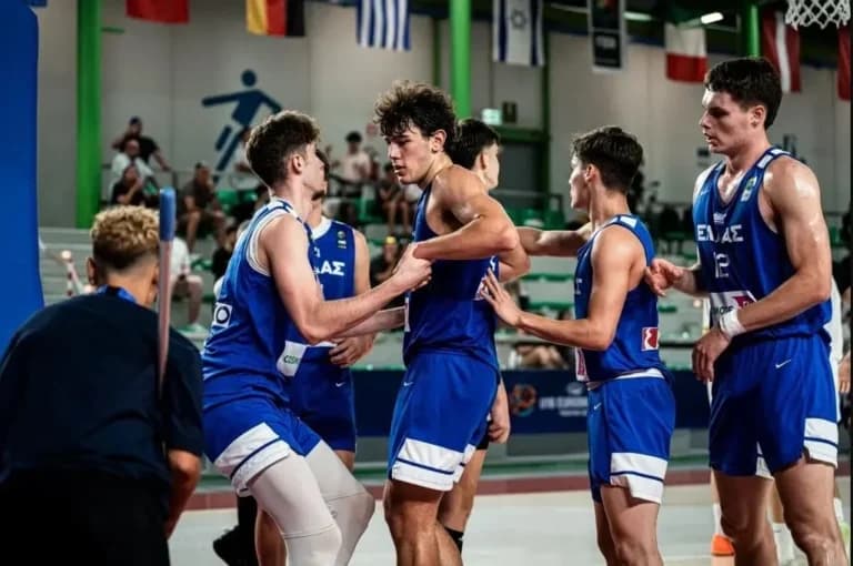 Η Εθνική Εφήβων έχασε το +29 και αποκλείστηκε από την Ισπανία